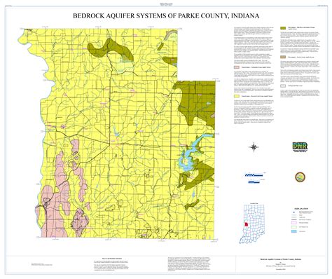 Dnr Water Aquifer Systems Maps 65 A And 65 B Unconsolidated And