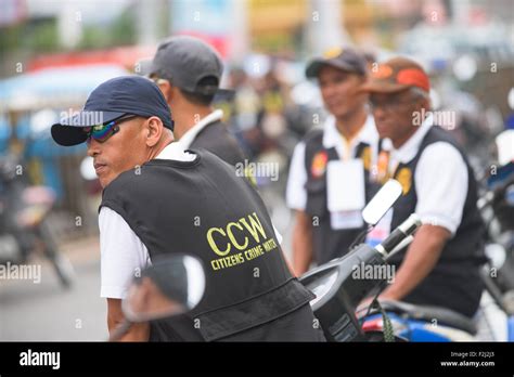 Members of Citizens Crime Watch, a community based crime preventing