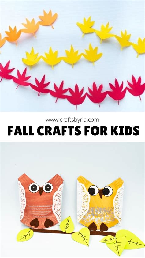Fall Crafts For Kids Crafts By Ria