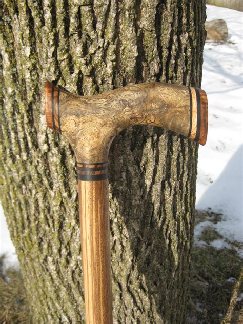 Sindora Burl Exotic Wood Walking Cane Wooden Cane By Gammamike