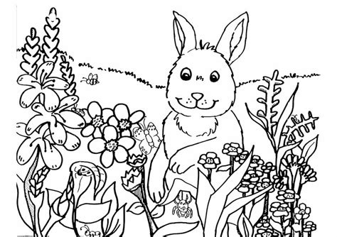 The sentence follows the same pattern so that it will be easy to read. Spring Coloring Pages - Best Coloring Pages For Kids
