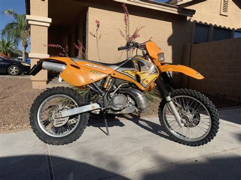 There aren't too many differences between the two machines save for the very different engines that they both wear. 1997 KTM 300 EXC 2-stroke for Sale in Mesa, AZ - OfferUp