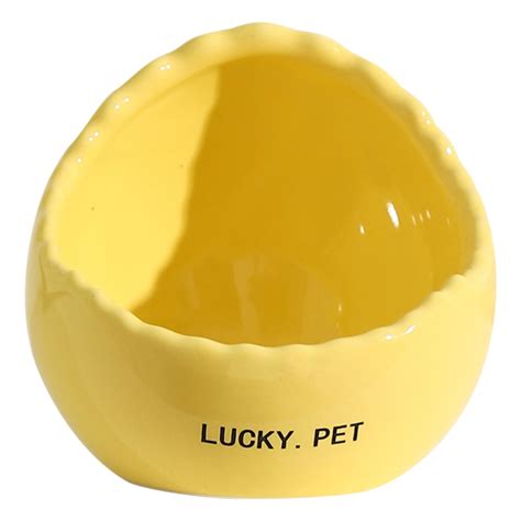 Naittoop Clearance 2024! Ceramic Bird Feeder Parrot Peony Bird Bowl