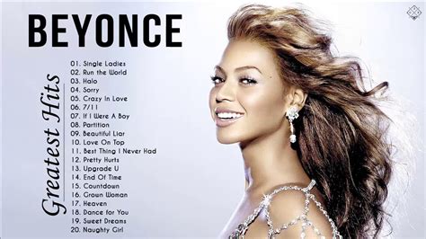 Beyoncé Greatest Hits 2020 Best Of Beyoncé Beyoncé Playlist 2020 Youtube Music