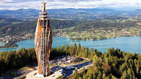 Pyramidenkogel viewing tower, Keutschach - AT · Rubner Holzbau