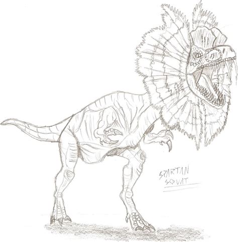 Dilophosaurus Dinosaur Coloring Pages School Coloring Pages Dinosaur