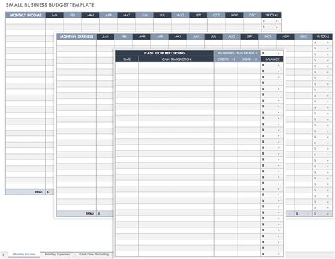 Free Startup Plan Budget And Cost Templates Smartsheet