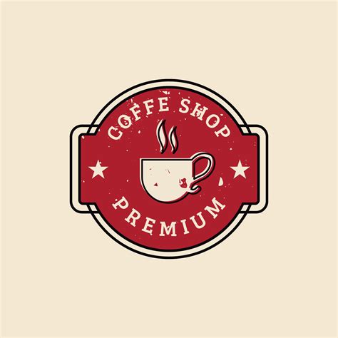 Vintage Coffee Logos ~ Coffee Logos Emblems Vintage Set Thehungryjpeg