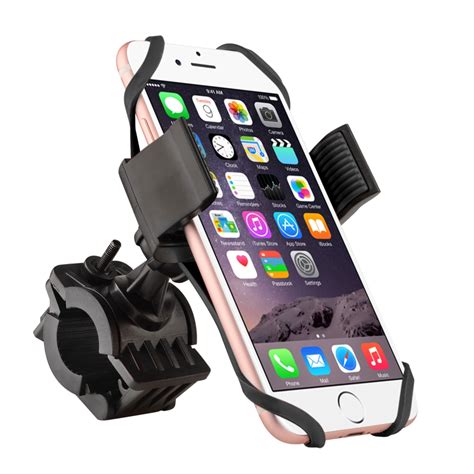 Insten 2194642 Universal Bicycle Motorcycle Phone Holder W Secure Grip
