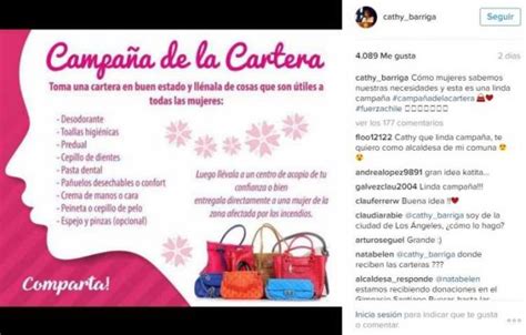 En este caso en particular, la alcaldesa de maipú miente. La campaña de Cathy Barriga para ayudar a mujeres ...