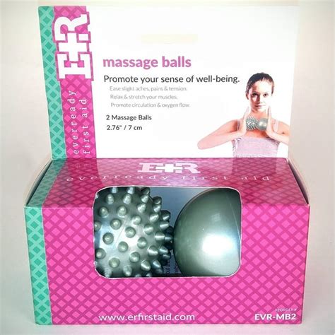 Ever Ready Hot And Cold Massage Ball Set For Trigger Point Therapy Deep Tissue And Muscle