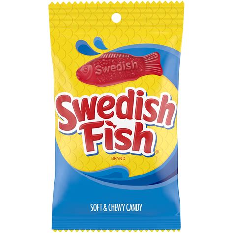 Swedish Fish Soft And Chewy Candy 8 Oz
