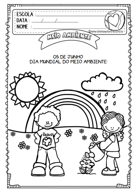 Atividades Sobre O Meio Ambiente Para Educa O Infantil