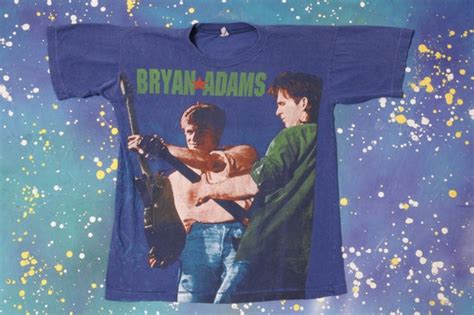 Vintage Bryan Adams 1994 So Far So Good Rock T Shirt Size L Etsy