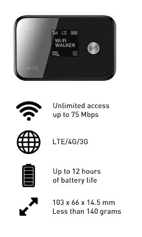 Roamingman pocket wifi is a handy portable wifi for travellers to access internet while overseas by hotspot sharing connected up to 5 devices such as smart phone, tablet, laptop, camera and etc. Pocket WiFi Rental