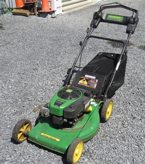 John Deere Js48 Walk Behind Mower Live And Online Auctions On