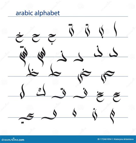 Arabic Calligraphy Arabic Letters Background Leenshayunks