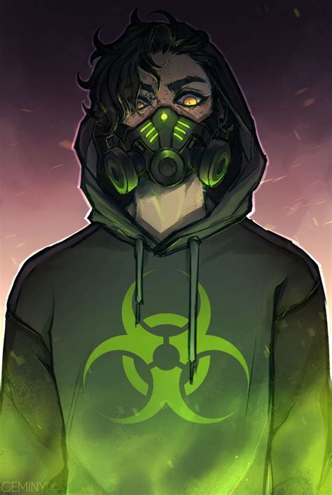 Toxic Speedpaint Remake By Gem1ny On Deviantart Anime Drawings