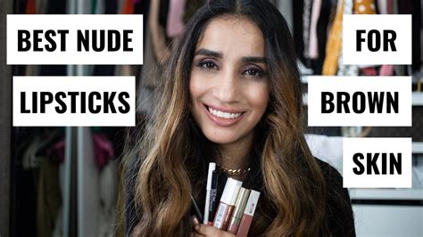 Top Nude Neutral Lipsticks For Brown Skin Medium Olive Or Tan