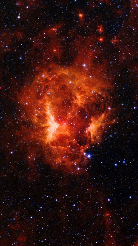 A Celestial Jack O Lantern Happy Halloween Nasa Space Stars Sky
