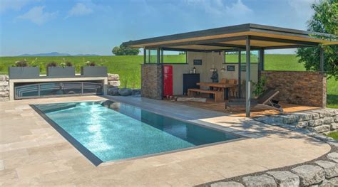 Maybe you would like to learn more about one of these? Edelstahlpool, Poolhaus und Terrassen-Überdachungen Fotos ...