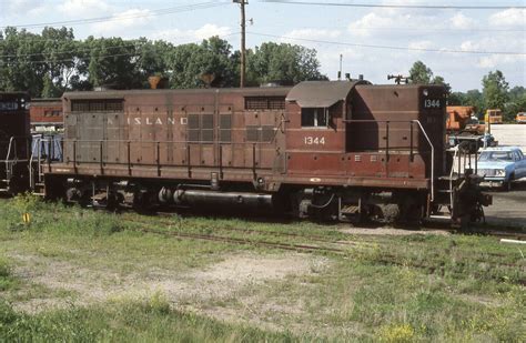 Rock Island | Silvis, Illinois | GP18 #1344 | June 2, 1982 | Dick Flock