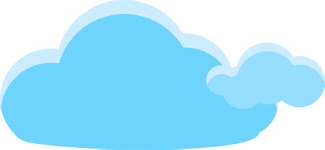 Cloudy Clipart Blue Cloud Cloudy Blue Cloud Transparent