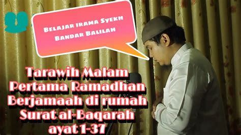 Mungkin sebagian besar anda cukup menyayangkan mengapa pemerintah sampai menghimbau untuk melaksanakan shalat tarawih di rumah saja, padahal ini adalah bagian dari. Shalat Tarawih Malam Pertama Ramadhan Berjamaah di Rumah ...