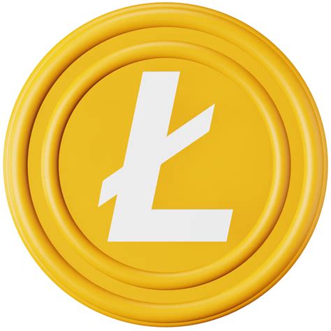 Free Litecoin Ltc 3d Rendering Isometric Icon 13373703 Png With