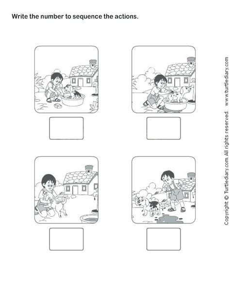 Sequence Worksheets For 1st Grade Sequencing Worksheets Have Fun Free