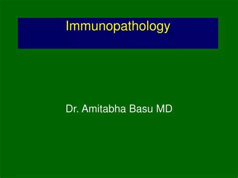 Ppt Immunopathology Powerpoint Presentation Free Download Id1808929
