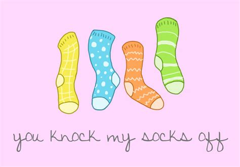Knock My Socks Off Card By Miaoukeo On Deviantart