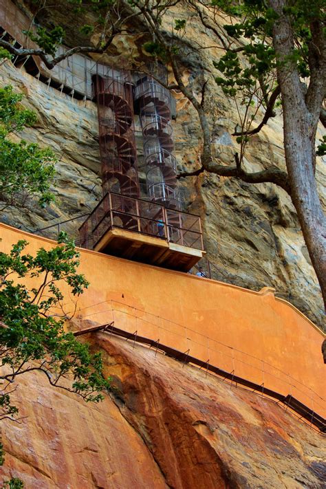 Sigiriya Stairs By Bloodofthetitan1 On Deviantart