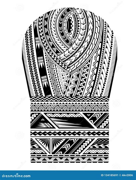 Maori Tattoo Vector Illustration 54882194