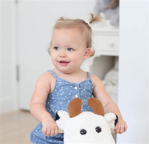 16 Month Toddler Baby Denim Romper Fashionable Hostess
