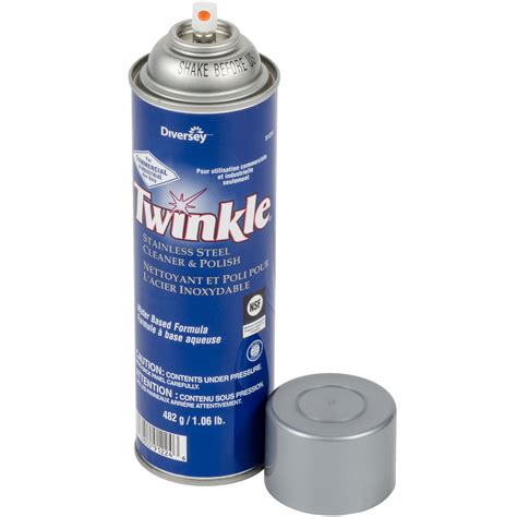 Diversey Twinkle 991224 17 Oz Stainless Steel Cleaner And Polish