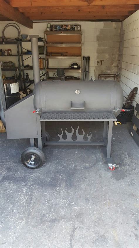 There are several reputable brands of grills, bbqs, and smokers available. 60 gallon reverse flow smoker for sale. (With images ...