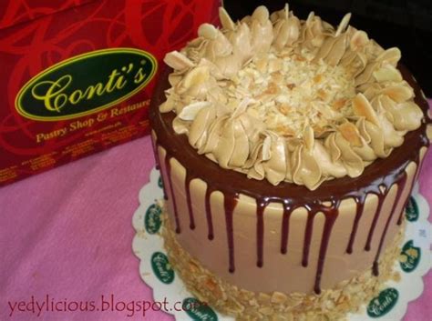 This chocolate mousse recipe is a classic french dessert made with chocolate, heavy cream, egg yolks, sugar, and vanilla. Viennese Mocha Torte at Conti's | YedyLicious Manila Food ...