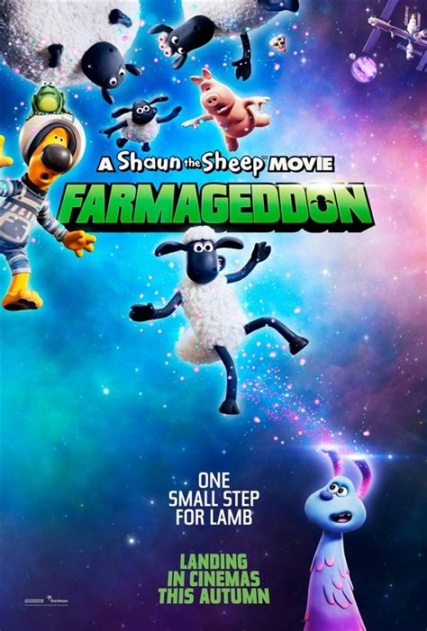 A Shaun The Sheep Movie Farmageddon Movie Large Poster