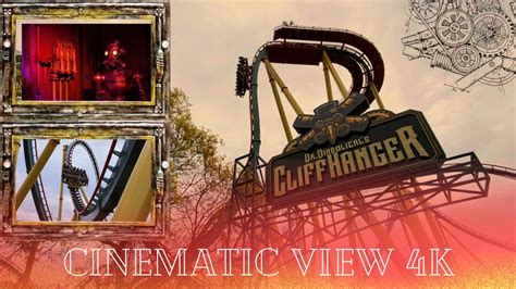 Dr Diabolicals Cliffhanger At Six Flags Fiesta Texas Cinematic Youtube