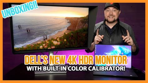 Dells Crazy New 4k Hdr Monitor That Self Color Calibrates Youtube