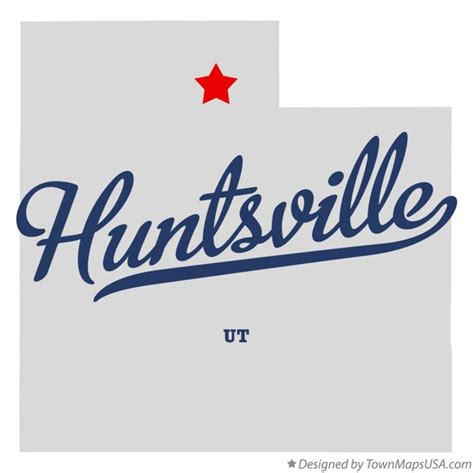 Map Of Huntsville Ut Utah