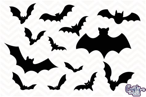 Halloween Bats Svg Bat Svg Bats Svg Bats Bundle Svg Bat Vector Bat