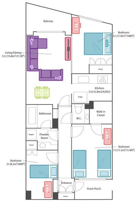 Written by kevin zucker (1971). Japanese Apartment Size Guide - With Diagrams! - Apts.jp | Full care package for Tokyo ...
