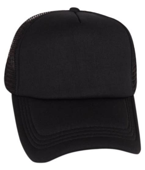 Fas Black Plain Cotton Caps Buy Online Rs Snapdeal