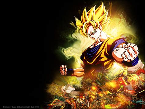 76 Dragon Ball Z Wallpapers Goku On Wallpapersafari