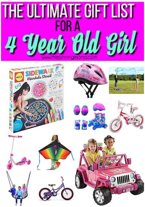 Gift ideas for 4 year olds. Best Gifts for a 4 year old Girl • The Pinning Mama