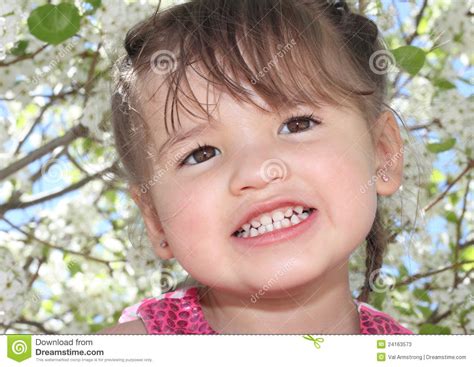 Smiling Little Girl Stock Photos - Image: 24163573