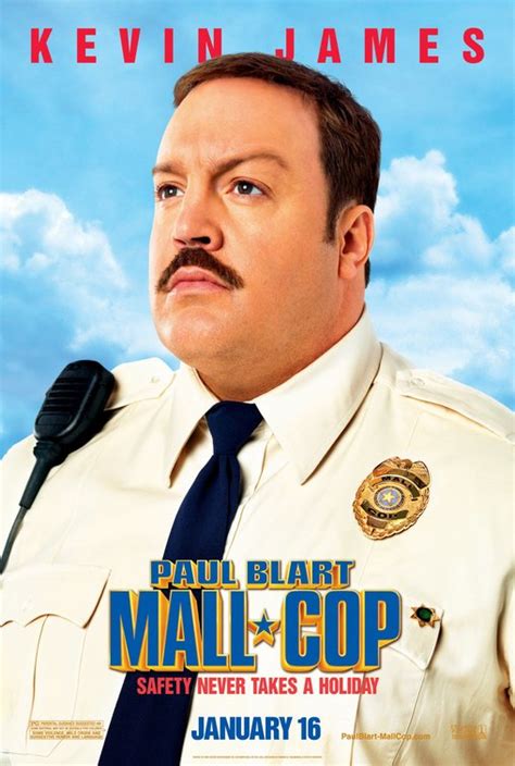 Paul Blart Mall Cop Movie Poster 1 Of 2 Imp Awards