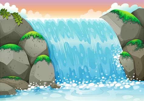 Wasserfall Download Kostenlos Vector Clipart Graphics